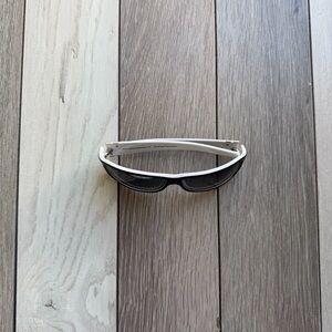 Ford Mustang Y2Kk Stylish White and Black Sunglasses